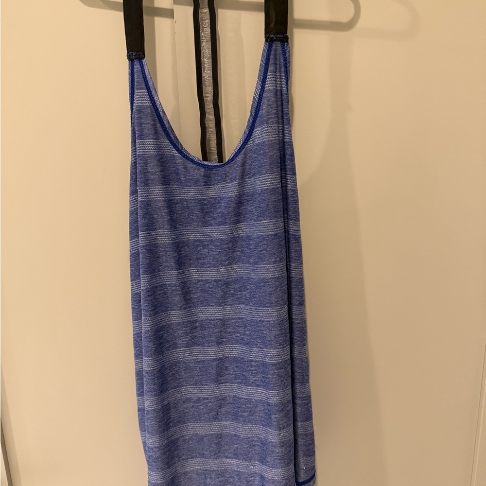 Blue Striped Women's Top
